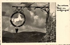 CPA Saint Woligang am Wolfgangsee Cheval Blanc 