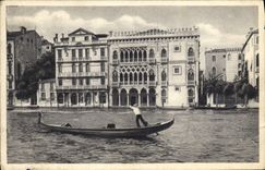 VINTAGE POSTCARD Venezia Ca of Oro