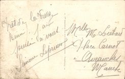 VINTAGE POSTCARD Heavy the Cave in 1858