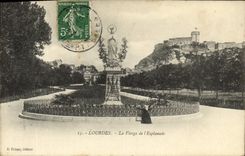 VINTAGE POSTCARD Heavy the Virgin of the Esplanade