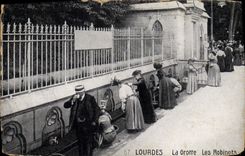 VINTAGE POSTCARD Heavy the Cave Taps