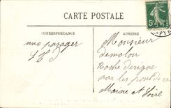 VINTAGE POSTCARD Lourdes the Caves of Wolf has 10 minutes of the Overall picture basilica of the room of the crystals