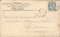 VINTAGE POSTCARD Fantasy Child Imp