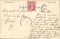 VINTAGE POSTCARD Fantaisie Children Fishes Sinning