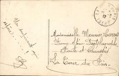 CPA Fantaisie Homme Poissons