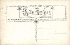 CPA Fantaisie Homme Paques 