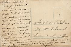 VINTAGE POSTCARD Fantasy Woman Lily of the valley