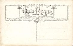 CPA Fantaisie homme oeufs Paques 