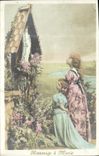 VINTAGE POSTCARD Fantaisie Children Homage has Marie