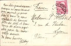 VINTAGE POSTCARD Fantasy Children Christmas Angels