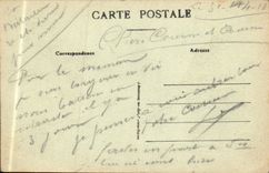 VINTAGE POSTCARD Surroundings of Varennes the castle of Jaulhonne