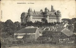 CPA Pierrefonds le chateau 