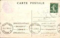 VINTAGE POSTCARD Dauphine Large Chartreuse La Chapelle of Casalibus