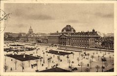 VINTAGE POSTCARD Paris Esplanade of the Champ de Mars