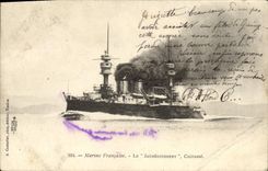 VINTAGE POSTCARD French Marine Jaureguinberry Armours Boat