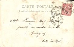 VINTAGE POSTCARD French Marine Jaureguinberry Armours Boat