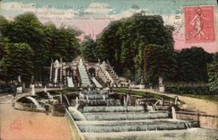 CPA Saint Cloud Le Parc Les Grandes Grande Cascade