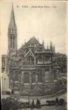 CPA Caen Eglise Saint Pierre