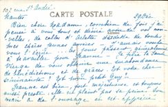 VINTAGE POSTCARD Nantes Church co. Cross Notre Dame de Bon Help