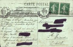 VINTAGE POSTCARD Versailles the Castle the Room has Coucher of Louis XIV