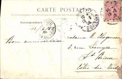 VINTAGE POSTCARD Paris Monument De Charlet