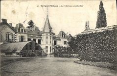 VINTAGE POSTCARD Savigne the Bishop the Castle of the Rock