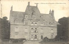 VINTAGE POSTCARD Castle of Lucaziere has Jean Mont Saint