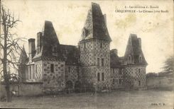 VINTAGE POSTCARD Criqueville the Castle