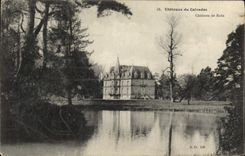 VINTAGE POSTCARD Castles of the Apple-brandy Castle of Belches