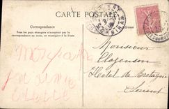 VINTAGE POSTCARD Castle of Sourches