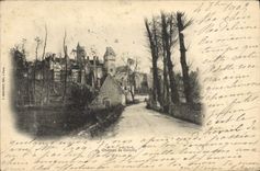 VINTAGE POSTCARD Castle De Croully
