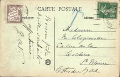 VINTAGE POSTCARD Nantes Fuits And Wrought iron Of the Castle