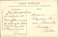 Castillo de la POSTAL de la VENDIMIA de la sala de estar de Castle De Balleroy First del Apple-brandy