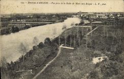 CPA Angers Vue Prise De La Roche De Murs Vers Erigne