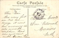CPA Angers Le Jardin Du Mail kiosque