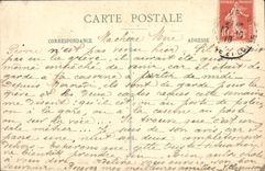 CPA Angers Tour De La Haute Chaine