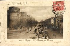 CPA Angers Le Boulevard du chateau