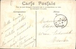 CPA Angers Vue Generale Prise Du Pont De La Haute Chaine Bateau