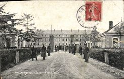 CPA Angers Caserne Du Genie Militaria