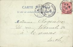 CPA Angers Tour De La Haute Chaine