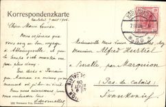 VINTAGE POSTCARD Karlsbad Slephanienwarte