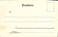 CPA Die Rechte Fontaine Im kk Schlosshofe Schonbrunn Wien