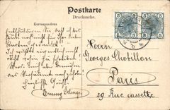 CPA Maximilianplatz Votivkirche Wien Tramway