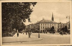 CPA Wiesbaden Wilhelmstrabe 