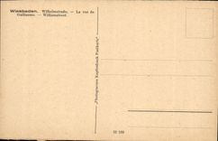 CPA Wiesbaden Wilhelmstrabe 