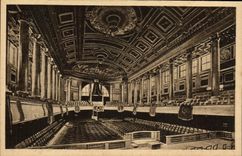 CPA Wiesbaden Kurhaus Grober Musiksaal