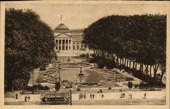 VINTAGE POSTCARD Wiesbaden Kurhaus Cleans Room