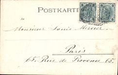 VINTAGE POSTCARD Ischl Kaiserl Villa