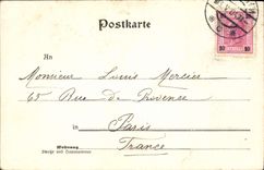 CPA Wien Romische Ruine Schonbrunn 