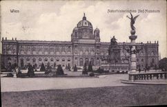 CPA Wien Naturhistorisches Hof Museum